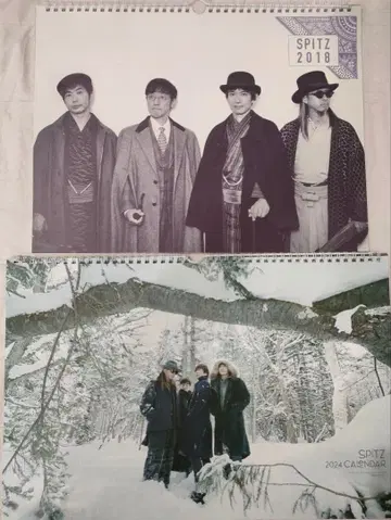 스피츠 2018년 2024년 달력