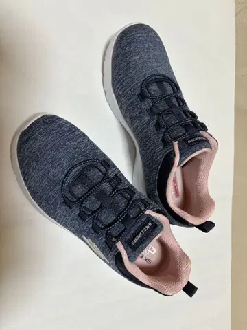 Skechers 스케쳐스 네이비 핑크 스니커즈 여성용 23.5cm