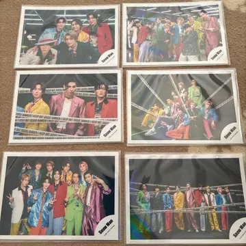 SnowMan 공식 사진 6장