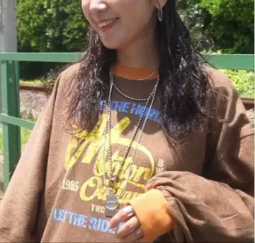 니코앤드 be with MMisayo 리메이크 라이크 풀오버 브라운