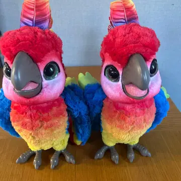 FurReal 앵무새 말하는 봉제 인형 퍼리얼 2개