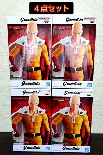 원펀맨/Grandista/SAITAMA/피규어(4개 세트)