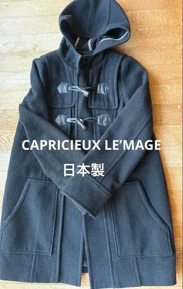 CAPRICIEUX LE'MAGE (레마쥬) 블랙 더플 코트