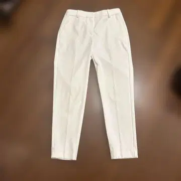 화이트 슬랙스 벨트 루프 포함 새상품급