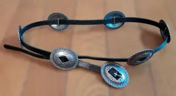 가격 인하 미사용 랄프 로렌 가죽 스키니 벨트 콘초 벨트 블랙