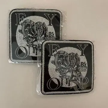 B'z LIVE-GYM 2025 FYOP 가챠가챠 와펜 2개 세트