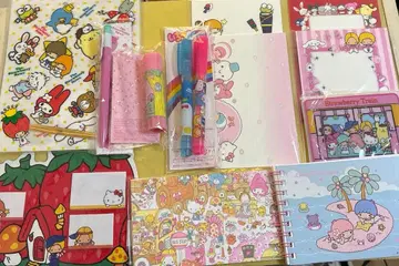 딸기 신문 부록 세트