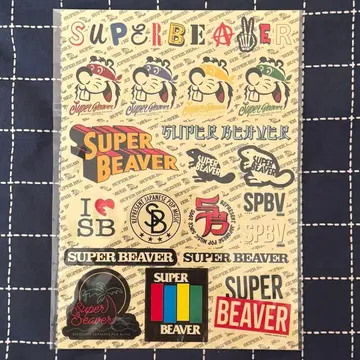 SUPER BEAVER 스티커 세트