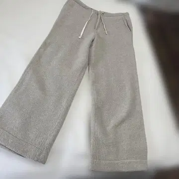 se ya. 와이드 팬츠 L 사이즈 라이트 그레이 약간의 착색 있음