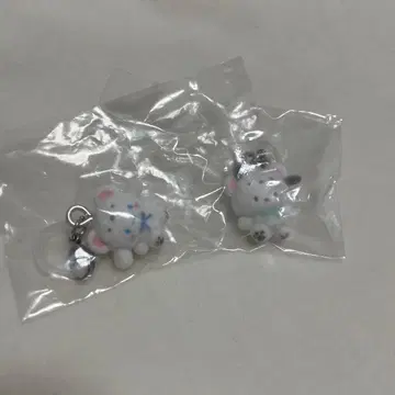 산리오 메지루시 액세서리 포근포근 스노우 시나모롤 포차코