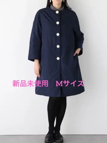 machiko jinto 마치코진토 네이비 코트 M 미사용 새상품