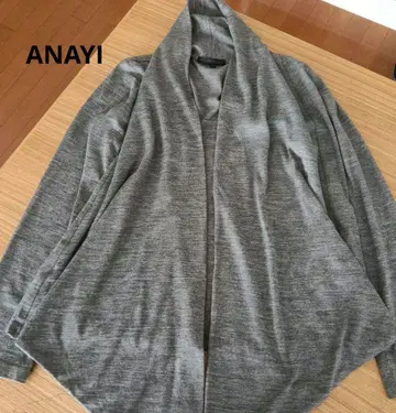 ANAYI 아나이 가디건 울 그레이 일본제