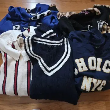 여성용 상의 5세트