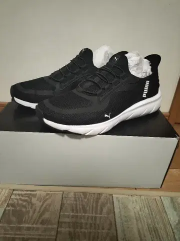 PUMA ATHREAM 블랙 스니커즈