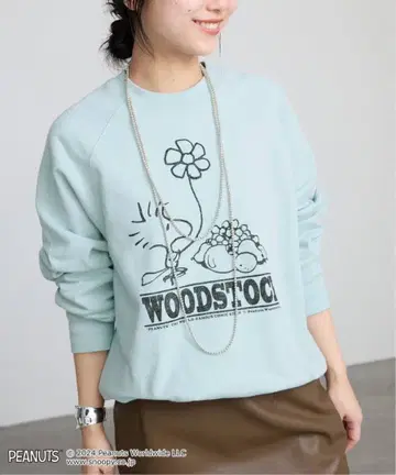 택 포함 FRUIT OF THE LOOM/SLOBE PEANUTS 맨투맨