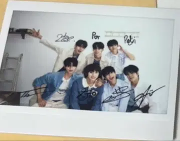 Your sky 친필 사인 폴라 사진 ThomasKong