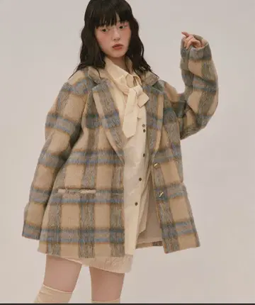 loin nuit 로완뉴이 shaggy coat 샤기 코트