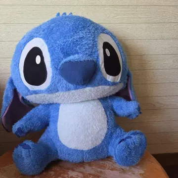 스티치 빅 봉제 인형 파랑