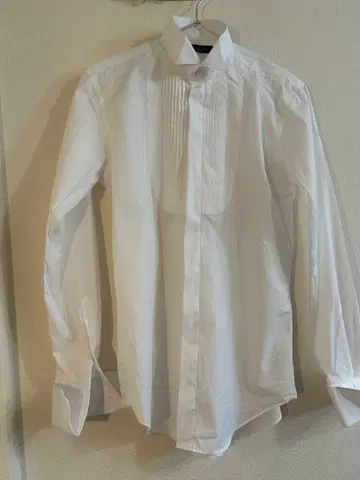 THE TREAT DRESSING 턱시도 셔츠 M 화이트