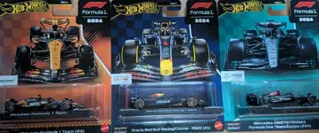 핫휠 F1 미니카 2024년 모델 3대 세트