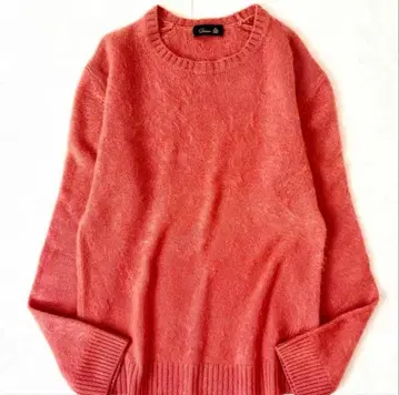 컨디션 최상 드로어//캐시미어 100% 캐시미어 퍼 크루넥 니트