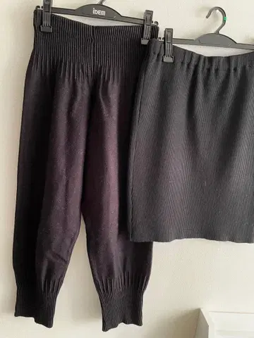 블랙 수입 스커트 & 팬츠