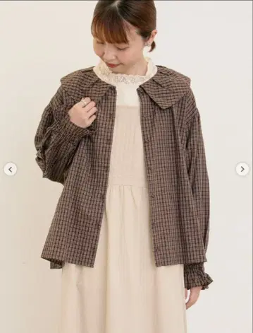 사만사 모스모스 빅 옷깃 겉옷 블라우스