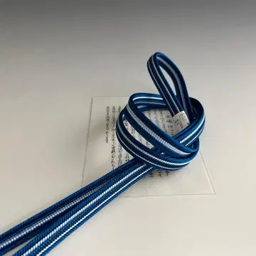 미사용 새상품 고시마 히모 허리띠 A7