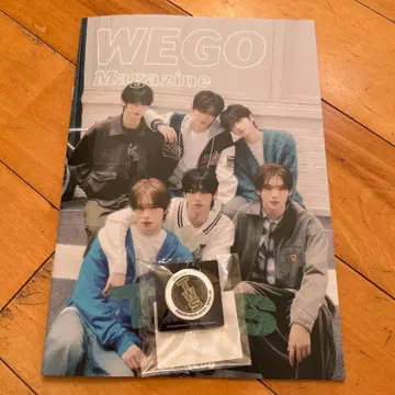 WEGO 매거진 TWS 핀 배지 세트