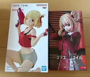 리코리스 코일 니시키기 치사토 피규어 2세트
