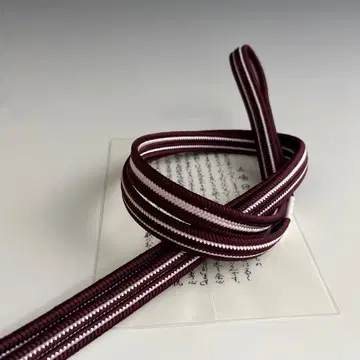 미사용 새상품 고시마 히모 허리띠 A9