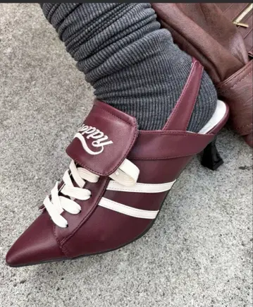 XL 사이즈 [ SLOPPY/슬로우 ] 스니커즈 뮬