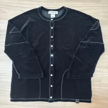 SONIA RYKIEL 블랙 가디건 L