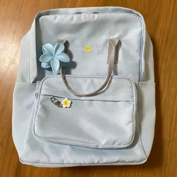 ROCO NAILS 로코네일 백팩 스카이블루 클립, 키링 포함