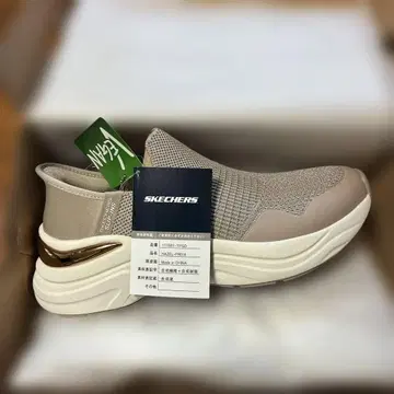 미사용 새상품 24.5cm SKECHERS LITZ 1-TRIBO 베이지