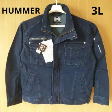 새상품 3L 남성용 HUMMER 스트레치 데님 블루종 네이비