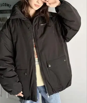 새상품급 Java 콜라보 볼륨 충전솜 다운 자켓