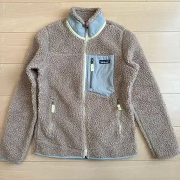 Patagonia 플리스 자켓 여성용 핑크 베이지