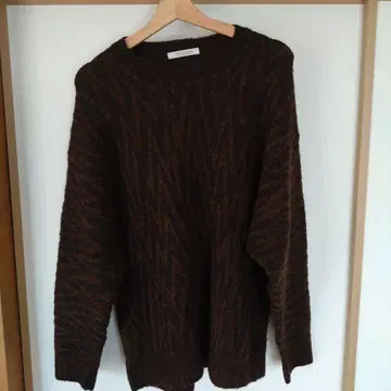 JOURNAL STANDARD 다크 브라운 스웨터