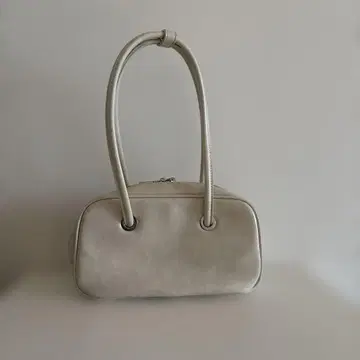 아이보리 심플 핸드백