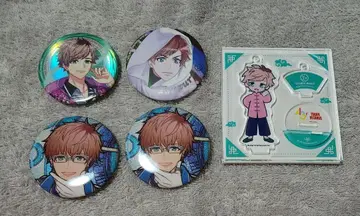 A3! 에스리 미나기 츠즈루 캔뱃지 아크릴 스탠드 세트