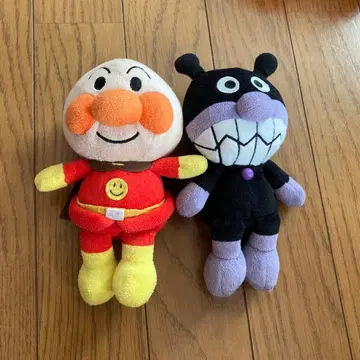 호빵맨 세균맨 봉제 인형 세트