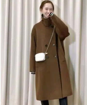 [새상품급] 저널 스탠다드: 슈퍼140 비버 더블 롱 코트