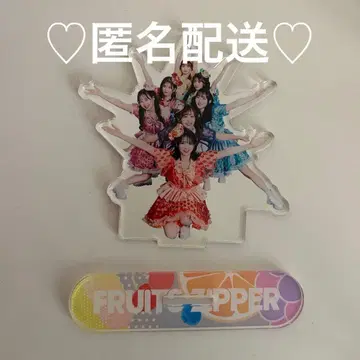 FRUITS ZIPPER 집합 아크릴 스탠드 후르츠 젤리 의상