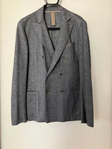 eleventy 울 더블 자켓 그레이 48