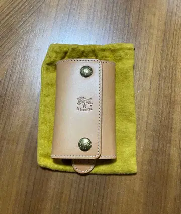 IL BISONTE 일비종떼 누메 가죽 키케이스 키링