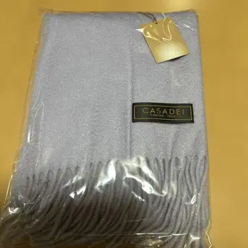 CASADEI 캐시미어 100% 연보라색 스톨 미사용 새상품