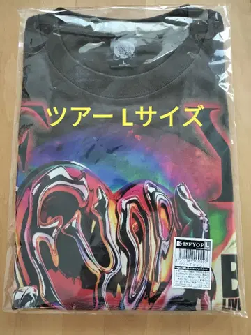 B'z LIVE-GYM 2025 -FYOP- 투어 티셔츠 L 사이즈