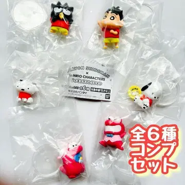 컴프 원작 짱구는 못말려(크레용 신짱) x 산리오 캐릭터즈 피규어 컬렉션