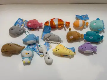 해양 생물 봉제 인형 세트